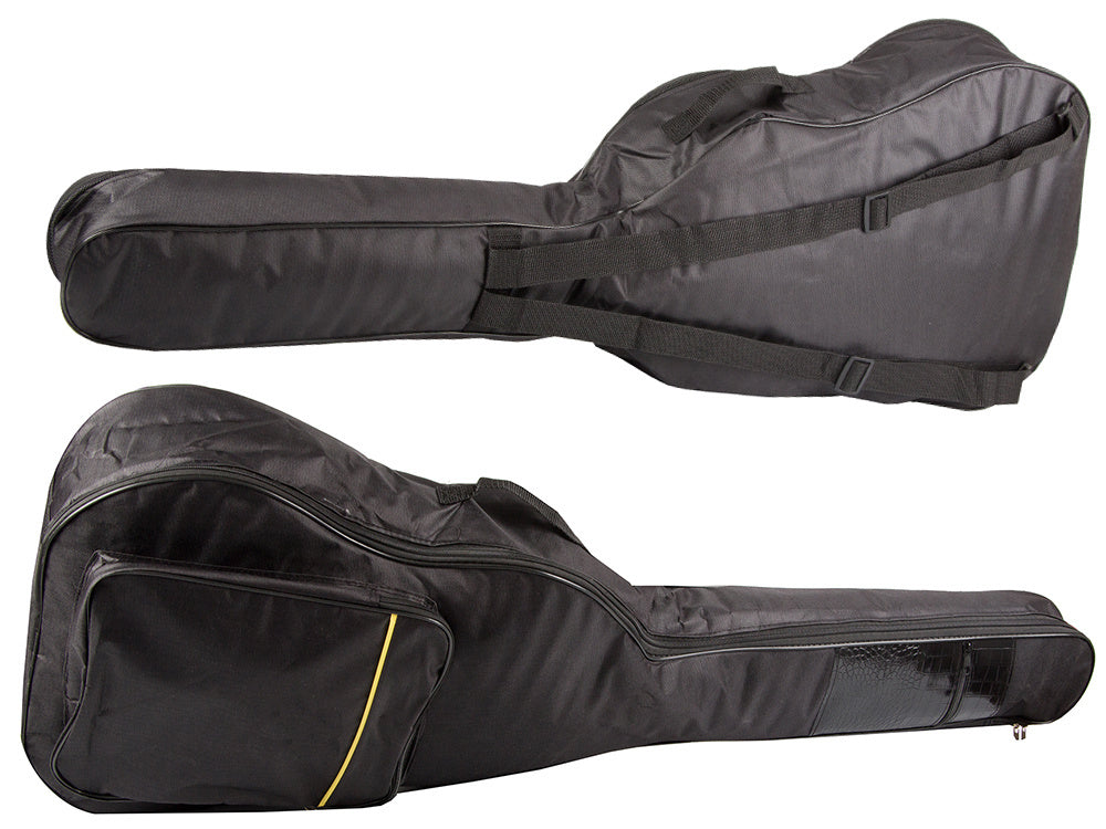 Akustinės klasikinės gitaros dėklas su kišenėmis petnešomis gitaros laikiklis