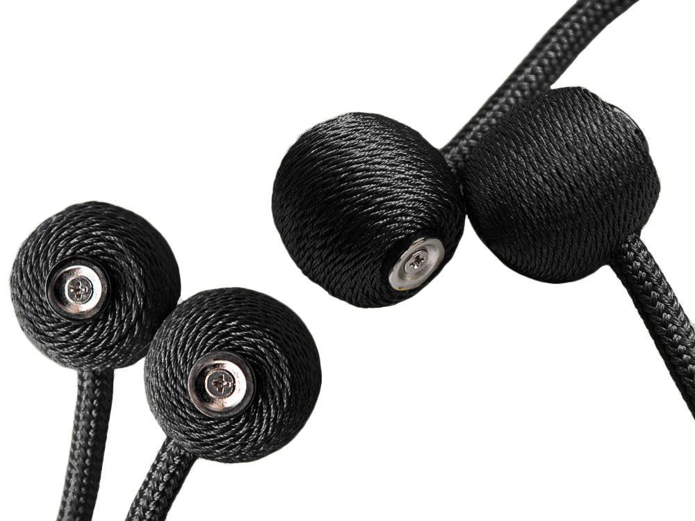 Dekoratyviniai užuolaidų spaustukai, turintys stiprų magnetą, Juoda, Szín, Fekete