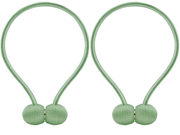 Dekoratyviniai užuolaidų spaustukai, turintys stiprų magnetą