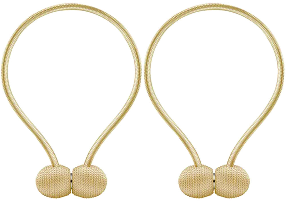 Dekoratyviniai užuolaidų spaustukai, turintys stiprų magnetą, Auksinis, Szín, Aranysárga