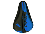 Smūgius amortizuojantis gelinis dviračių balnelio padėkliukas 3d dangtelis profiliuotas, Mėlyna, Szín, Kék