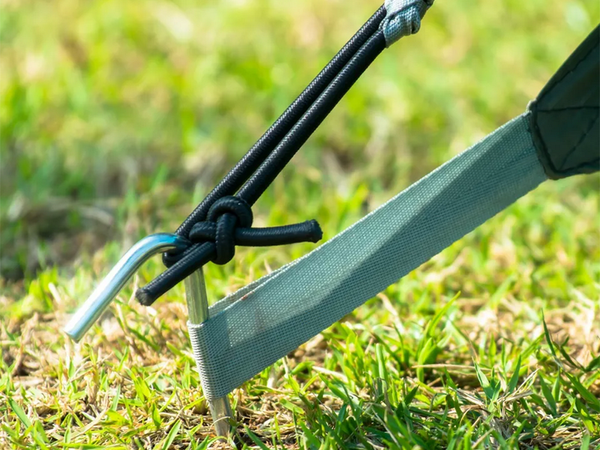 Tent piles anchor pigs steel 31cm 10vnt kabliukų ir kilpų smeigtukai