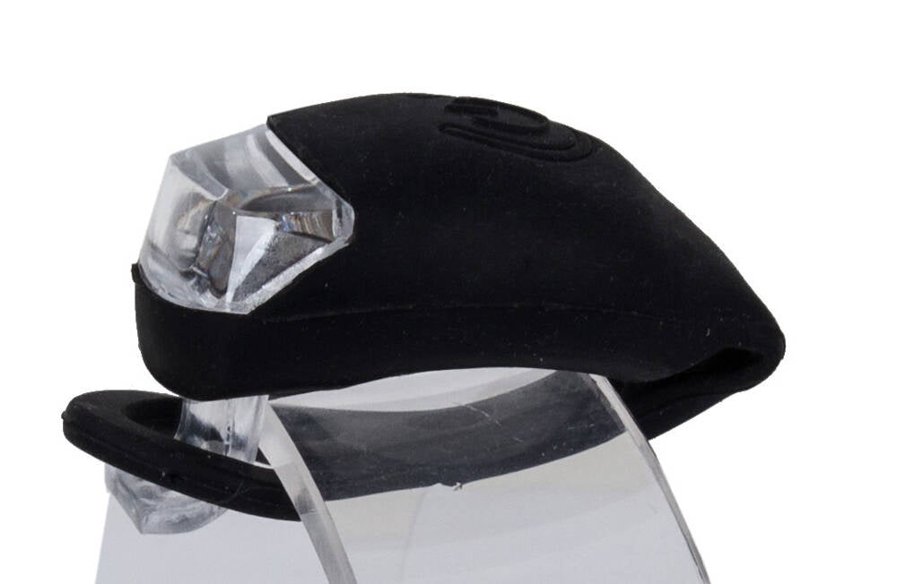 Dviračių žibintas 2 led priekinis žibintas 2 vnt silikono atsparus vandeniui, Juoda, Szín, Fekete