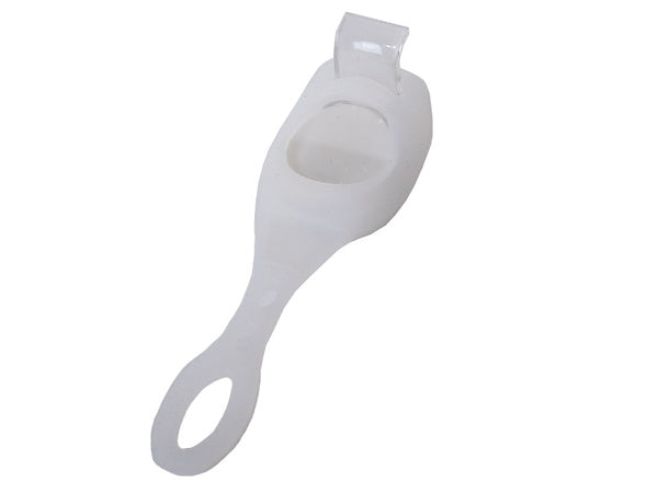 Dviračių žibintas 2 led priekinis žibintas 2 vnt silikono atsparus vandeniui, Baltas, Szín, Fehér