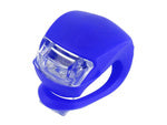Dviračių žibintas 2 led priekinis žibintas 2 vnt silikono atsparus vandeniui, Mėlyna, Szín, Kék