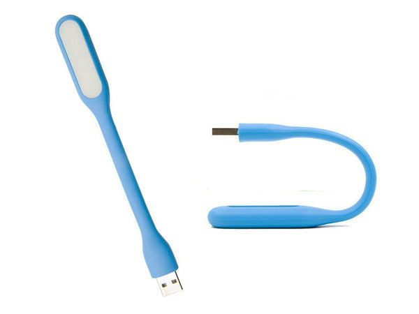 Silikono lankstus usb lempa nešiojamam kompiuteriui 6 led stiprus, Mėlyna, Szín, Kék
