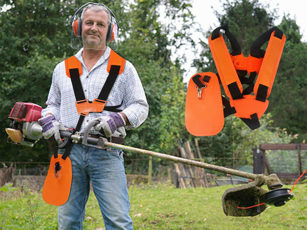 Benzininių žoliapjovių diržai diržai diržai reguliuojami patogūs