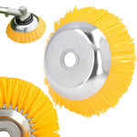 Pjovimo šepetys grindinio akmeniui valyti nylon šepetys 200 mm