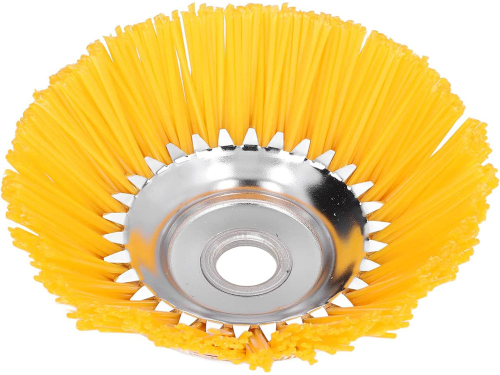 Pjovimo šepetys grindinio akmeniui valyti nylon šepetys 200 mm