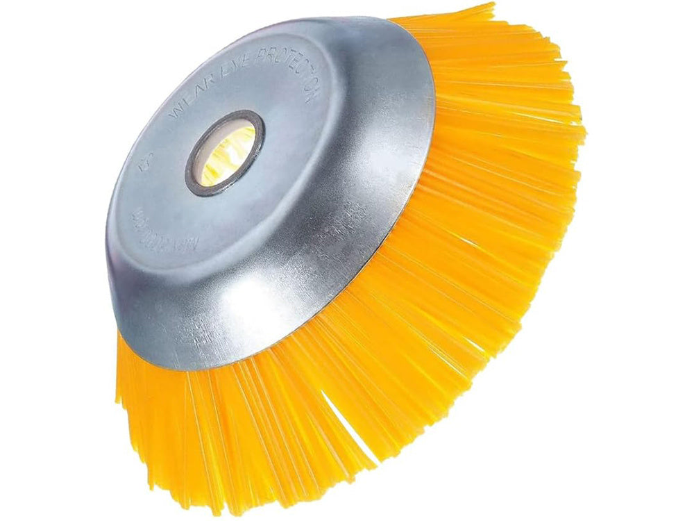 Pjovimo šepetys grindinio akmeniui valyti nylon šepetys 200 mm