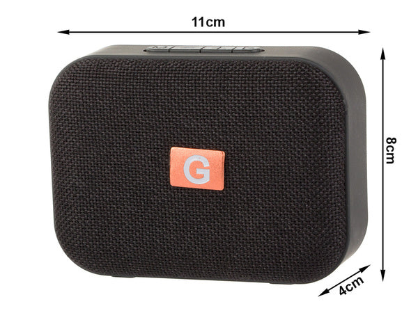 bluetooth garsiakalbis mini belaidis fm radijas usb mp3 nešiojamas basas mobilusis, Juoda, Szín, Fekete
