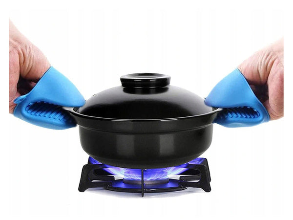 Silikoninė virtuvės pirštinė letena letena griperis karščiui atspari apsauginė virtuvės pirštinė