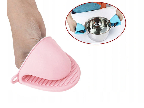 Silikoninė virtuvės pirštinė letena letena griperis karščiui atspari apsauginė virtuvės pirštinė