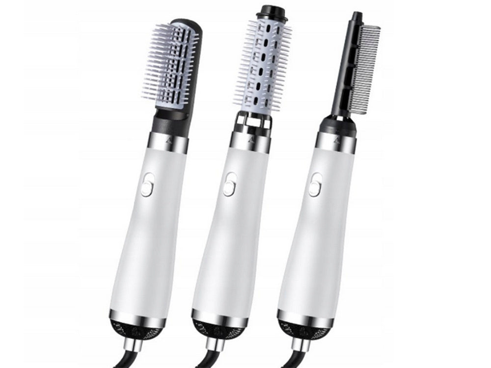 Ka plaukų garbanojimo šepetys stilius rinkinys daugiafunkcinis 3in1, Baltas, Szín, Fehér