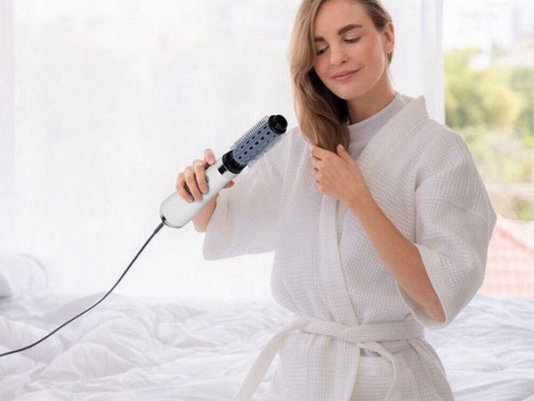 Ka plaukų garbanojimo šepetys stilius rinkinys daugiafunkcinis 3in1, Baltas, Szín, Fehér