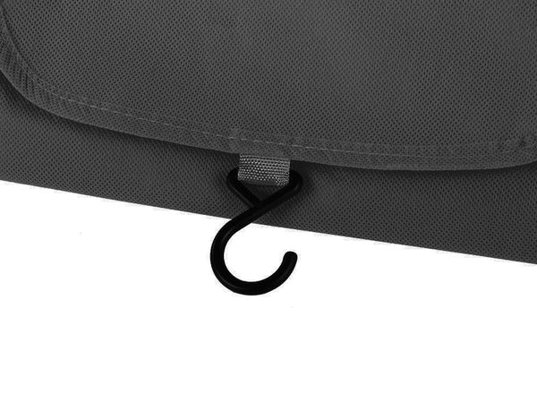 Sulankstomas šurmulio dėklas, kabantis vonios kambario organizatorius su pakaba, Juoda, Szín, Fekete