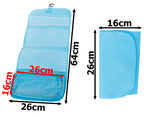 Sulankstomas šurmulio dėklas, kabantis vonios kambario organizatorius su pakaba, Mėlyna, Szín, Kék