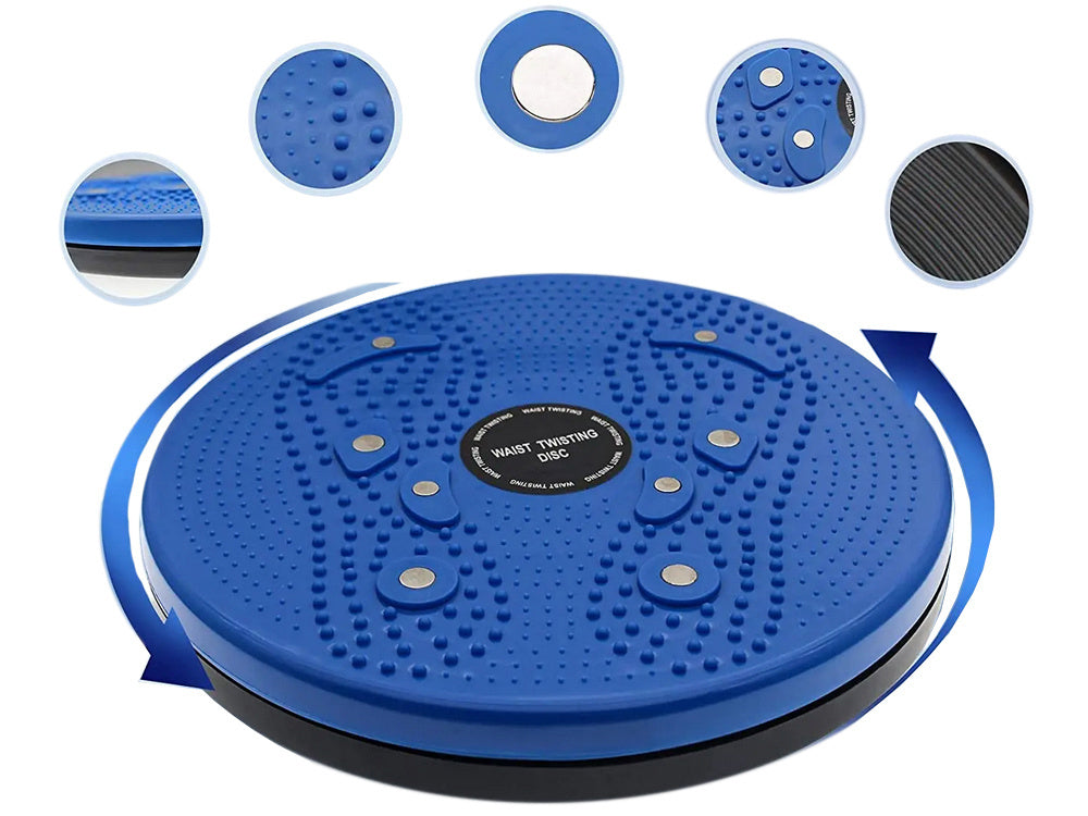 Pasukamas suktuvas treniruočių fitneso pėdų masažui su 360 skirtukų magnetais, Mėlyna, Szín, Kék