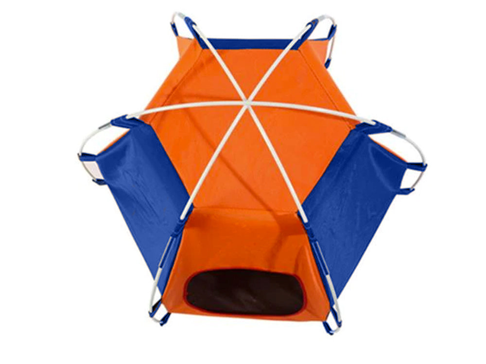 Neperšlampama sulankstoma šuns lova šuns namas nešiojamas žaidimų aikštelė, Mėlyna, Szín, Kék