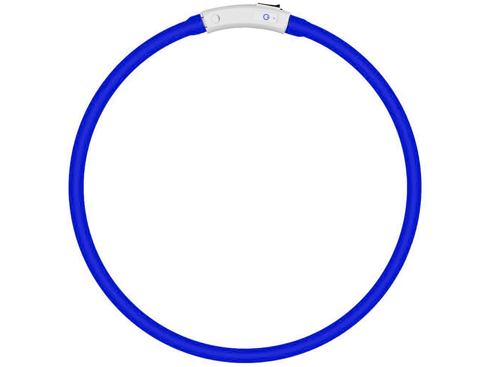 Led šviesos švytintuvas šuns ir katėms vandeniui atsparus reguliuojamas 47cm usb, Mėlyna, Szín, Kék