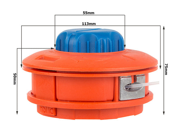 Automatinė venų pjovimo galvutė benzininėms krūmapjovėms