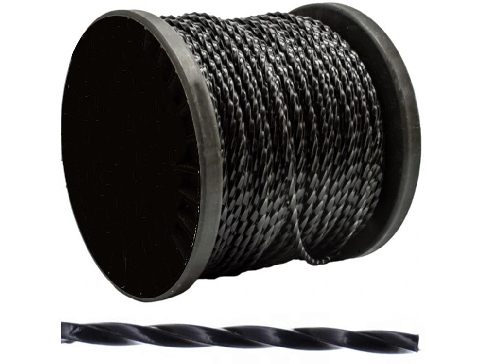 Sprinalinės pjaunamosios vėžėjėjos jardai krikštas pjautas 2,4 mm 100 m