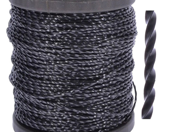 Sprinalinės pjaunamosios vėžėjėjos jardai krikštas pjautas 2,4 mm 100 m