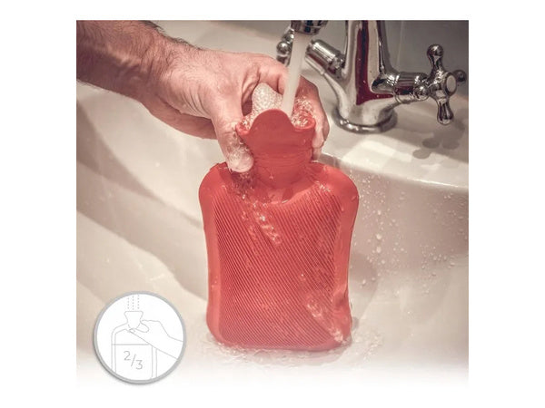 Pliušinis guminis termoforas su dideliu minkšto kailio dangčiu, Rožinė, Szín, Rózsaszín