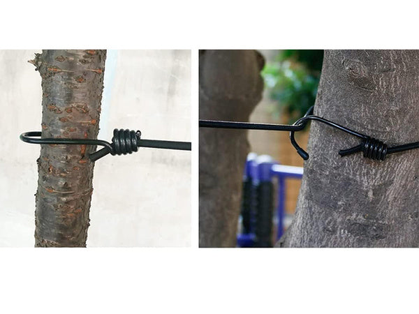 Elastinė skalbinių linija 12 spaustukų skalbinių spaustukai turistiniai