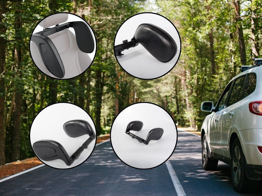 Automobilio galvos atlošas galvos atrama automobiliui minkšta kelioninė pagalvėlė