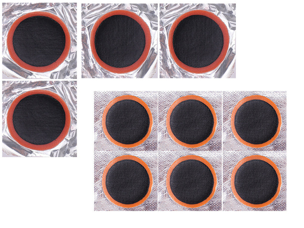 Dviračių padangų taisymo rinkinys bike rates multi-use klijai vamzdžiams 10vnt.