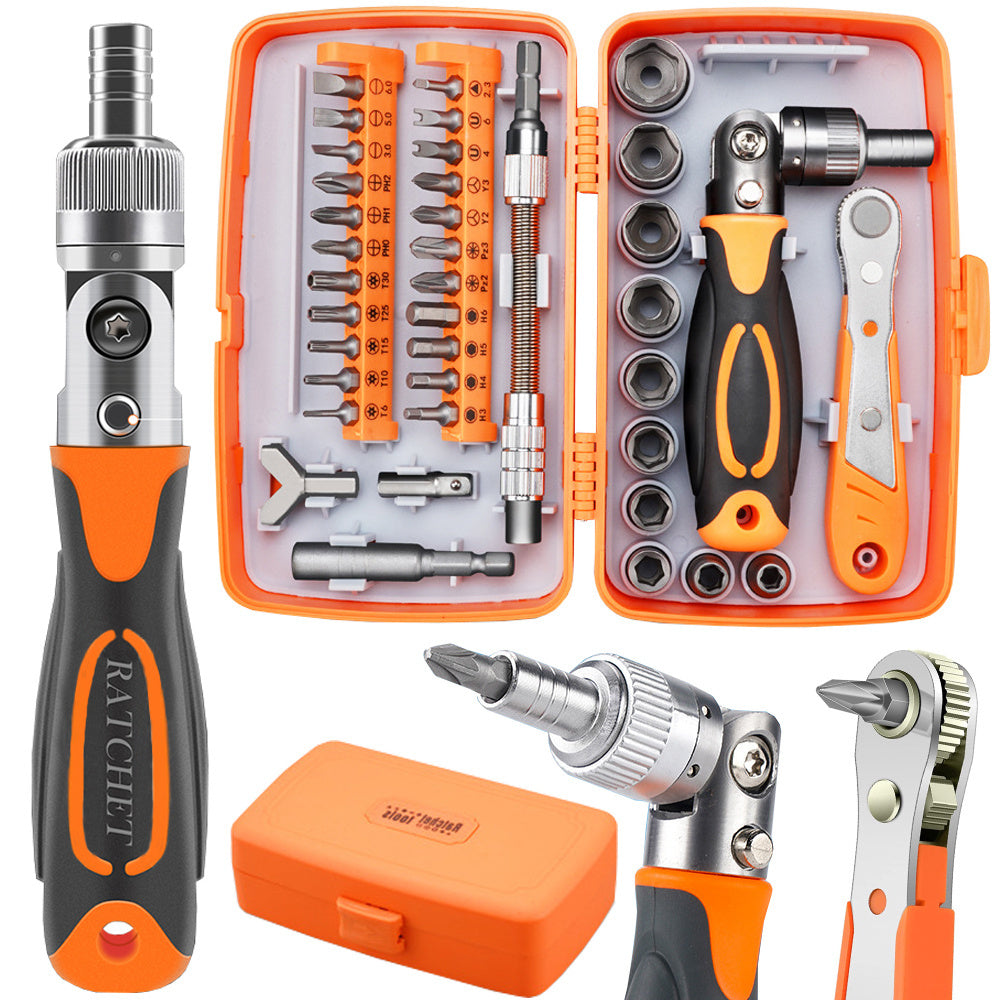 Torx tools rinkinys torx kištukiniai veržliarakčiai 5-14 mm 38 elementai
