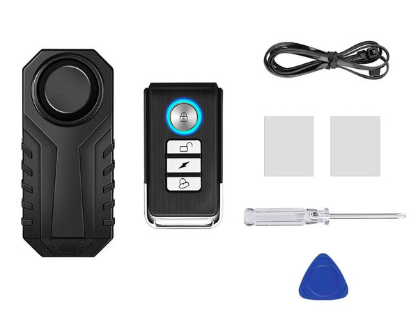 Garsus dviračio signalas motociklui prieš vagystę ragas saugumo nuotolinio valdymo pultas