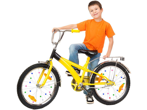 Spalviniai rutuliukai dekoratyviniai dviračių karoliukai 36vnt.