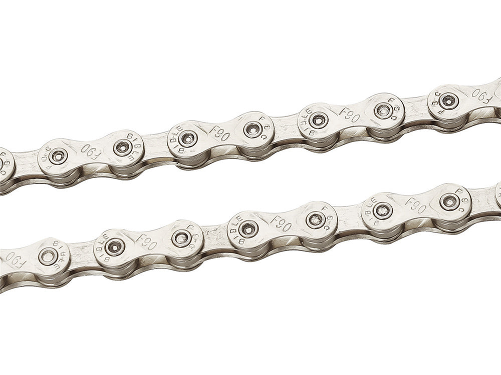 Dviračio grandinės 116 tarpinių dydžių 1/2x3/32 6/7/8 diapazonas + pjovimo laikiklis