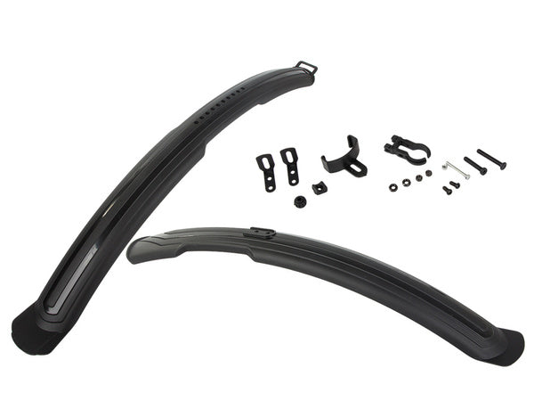 Priekiniai galiniai dviračio atšvaitai universalus 2 vnt.