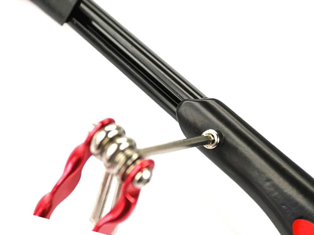 Dviračio stovo kojelė reguliuojama dviračio kojelė galinė pusė aliuminis