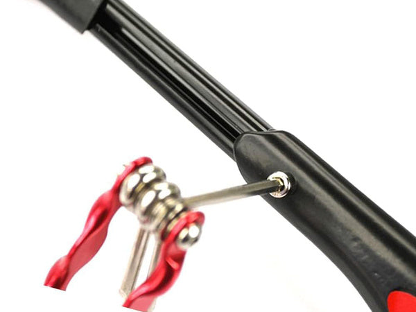 Dviračio stovo kojelė reguliuojama dviračio kojelė galinė pusė aliuminis