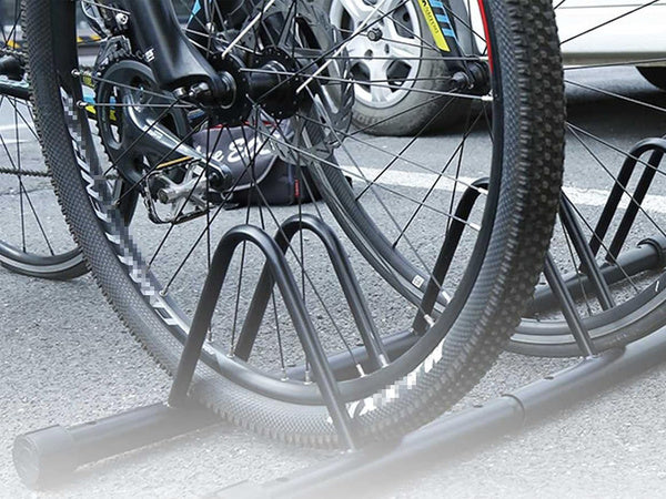 Stovas 3 dviračiams dviračių laikiklis dviračių laikymo paslauga parkavimo užtvarai