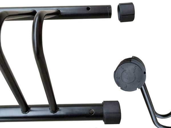 Stovas 3 dviračiams dviračių laikiklis dviračių laikymo paslauga parkavimo užtvarai