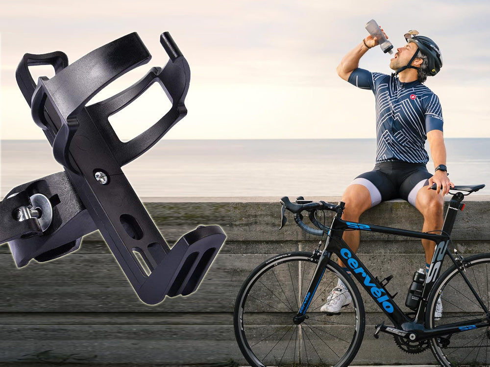 Butelio laikiklis gėrimo butelio laikiklis dviračio vairas vežimėlis universalus