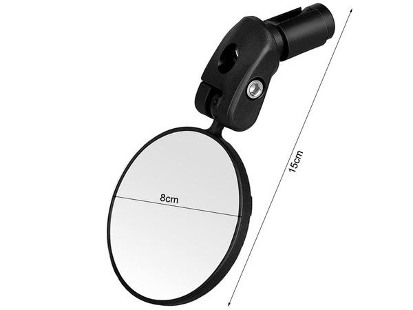 Dviračių vairo veidrodis išgaubtas retro 360