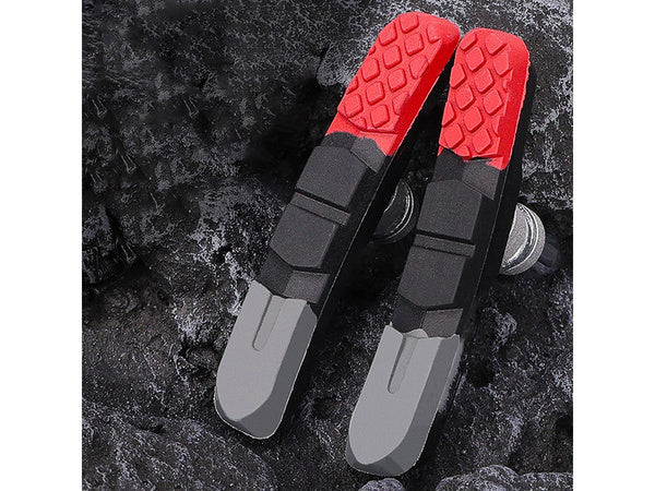 V- breake dviračių kaladėlių rinkinys su sriegiu mtb trekingo dviračio žandikauliais