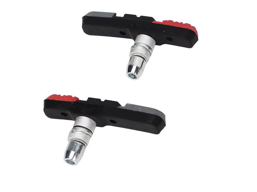 V- breake dviračių kaladėlių rinkinys su sriegiu mtb trekingo dviračio žandikauliais