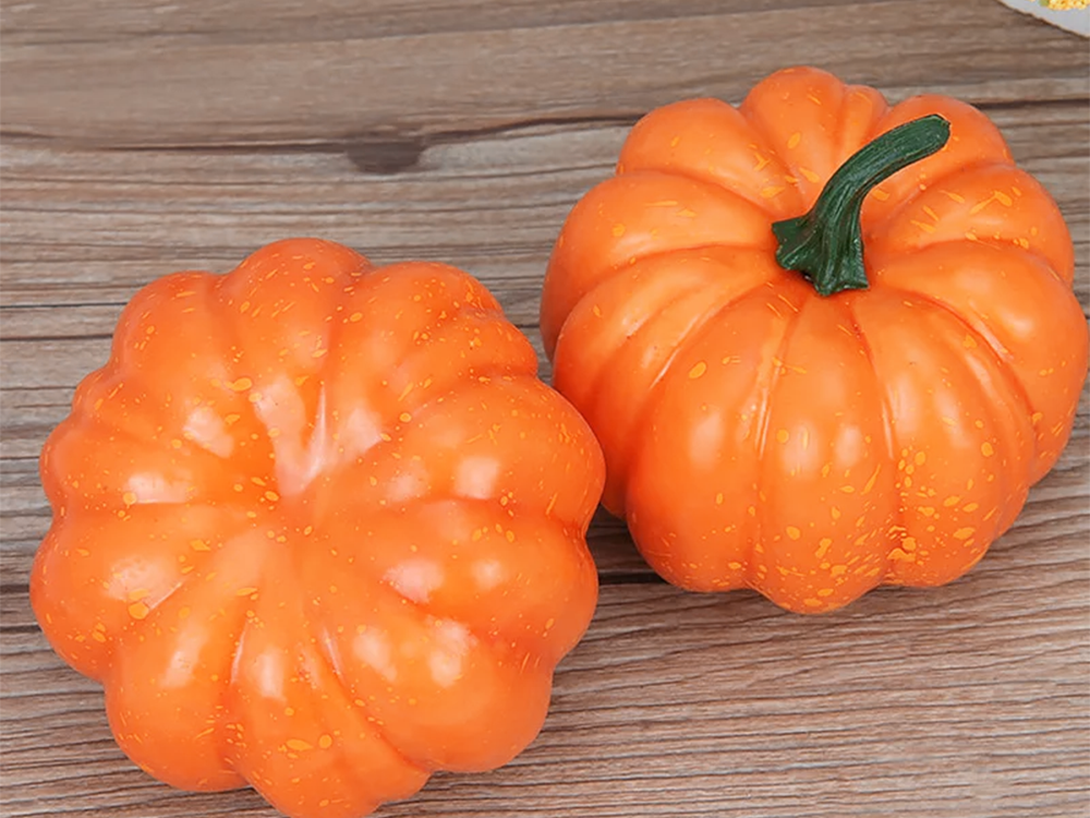 Dekoratyvinis moliūgas dirbtinis polistireno apdaila helovinas ruduo