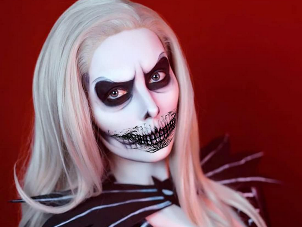 Tatuiruotė helovino netikri dantys realistiški plaunami laikini užmaskuoti