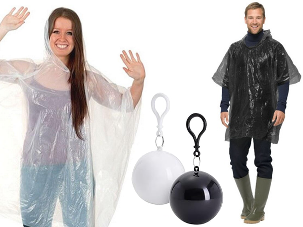 Mackintosh in a ball rain cape pončo raktų pakabukas