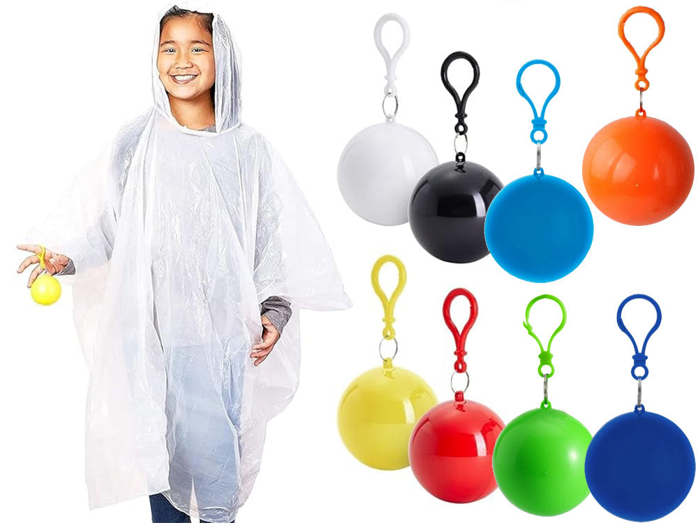 Mackintosh in a ball rain cape pončo raktų pakabukas