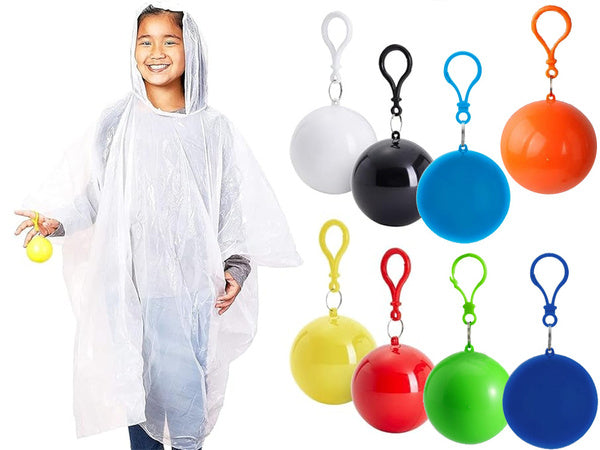Mackintosh in a ball rain cape pončo raktų pakabukas