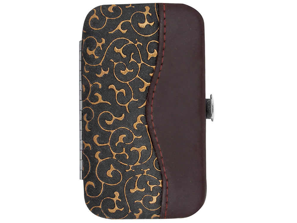 Nagų dailės rinkinys manikiūro pedikiūro dėklas nagų žirklės 7 vnt.